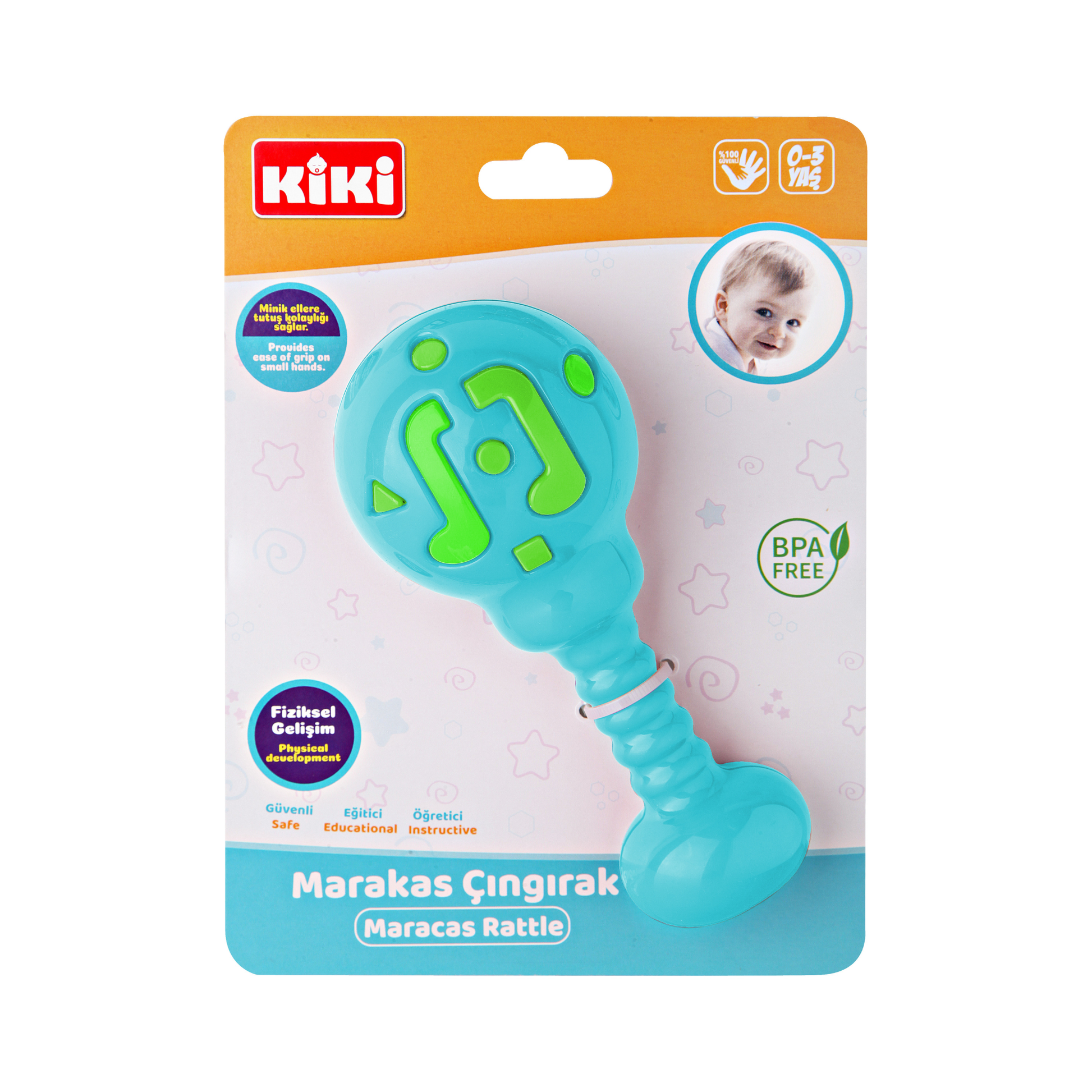 Marakas Çıngırak Sarı