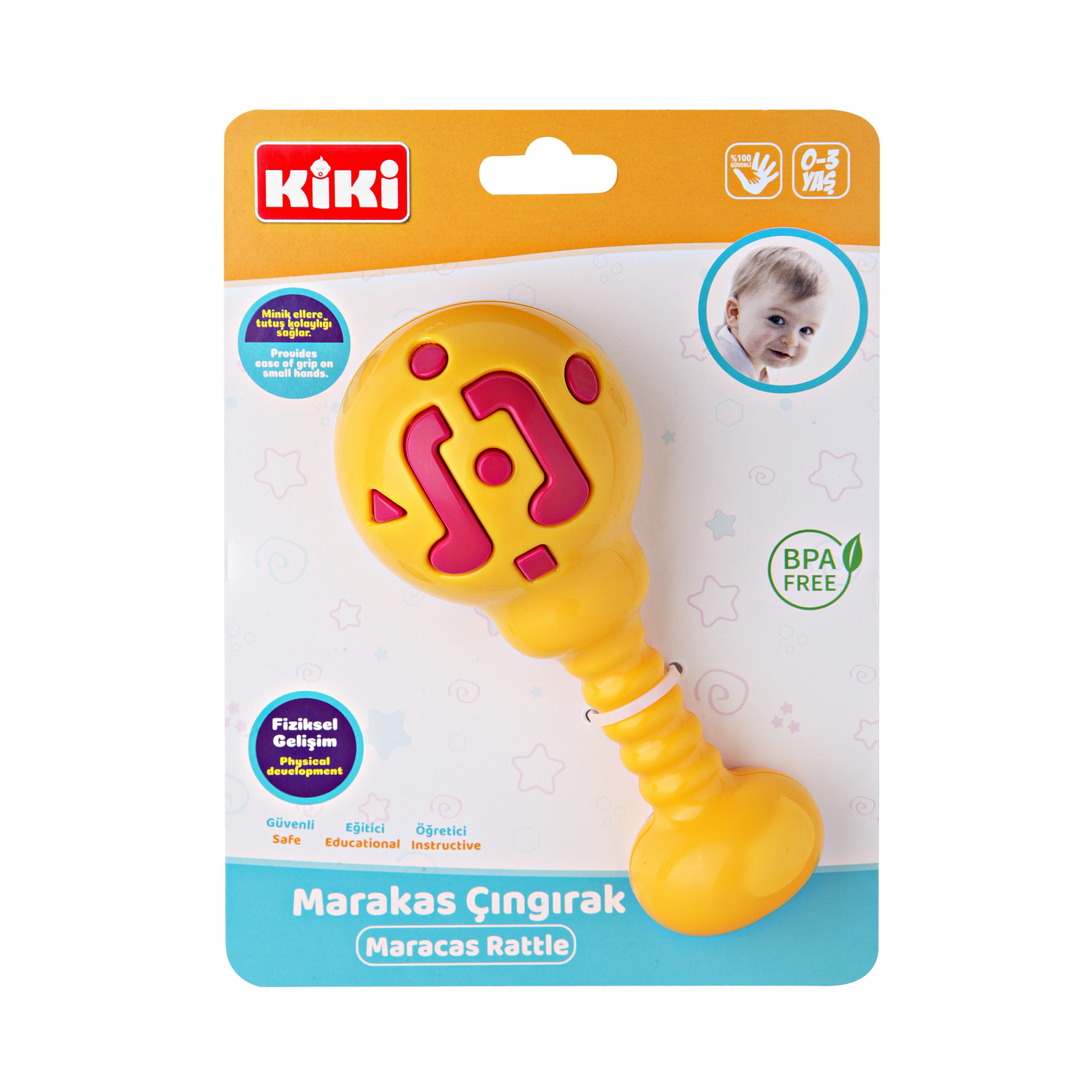 Marakas Çıngırak Sarı