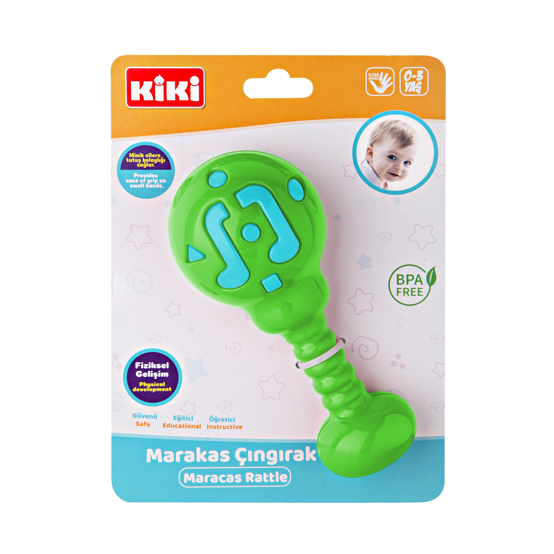 Marakas Çıngırak Sarı