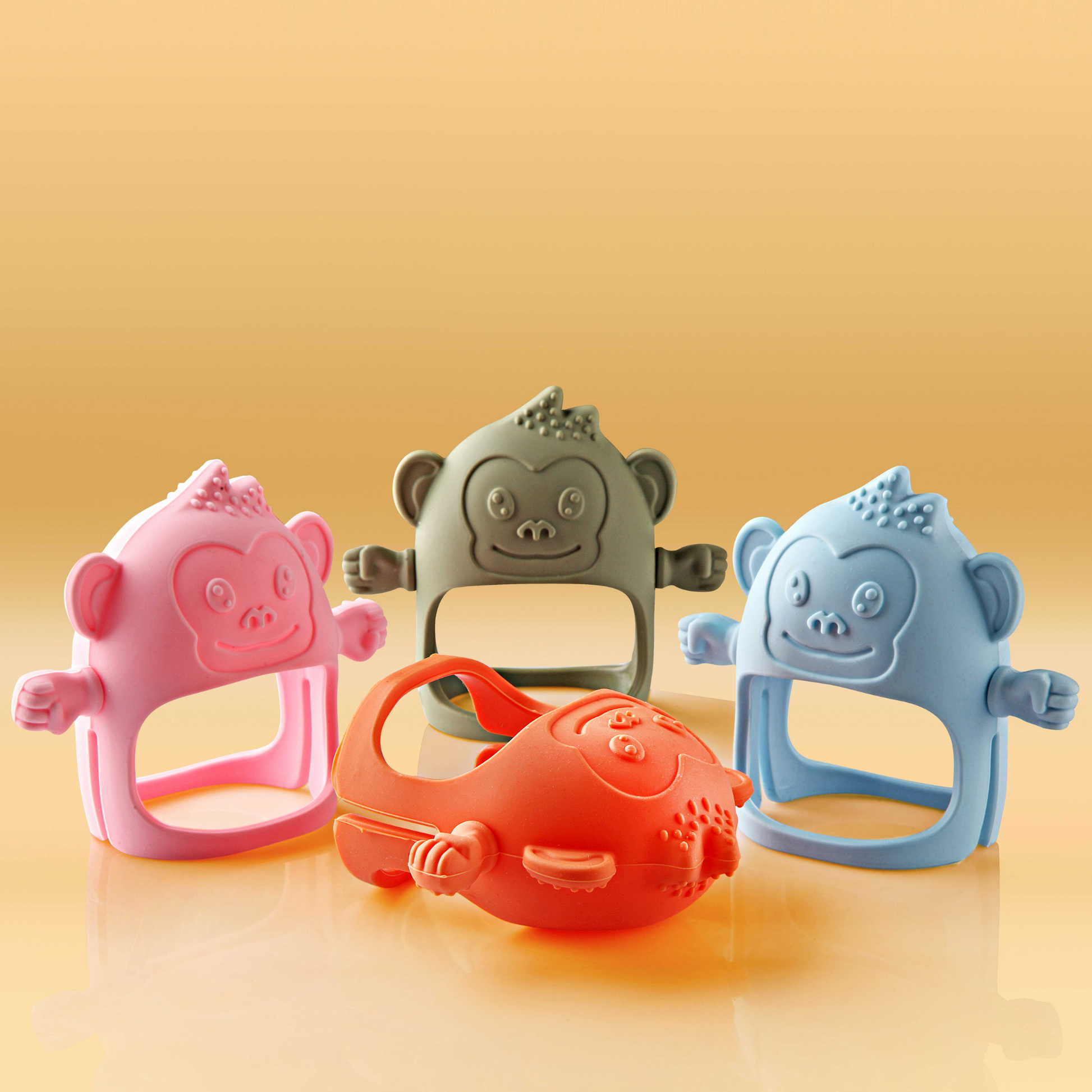 Silikon Dişlik Haki Maymun