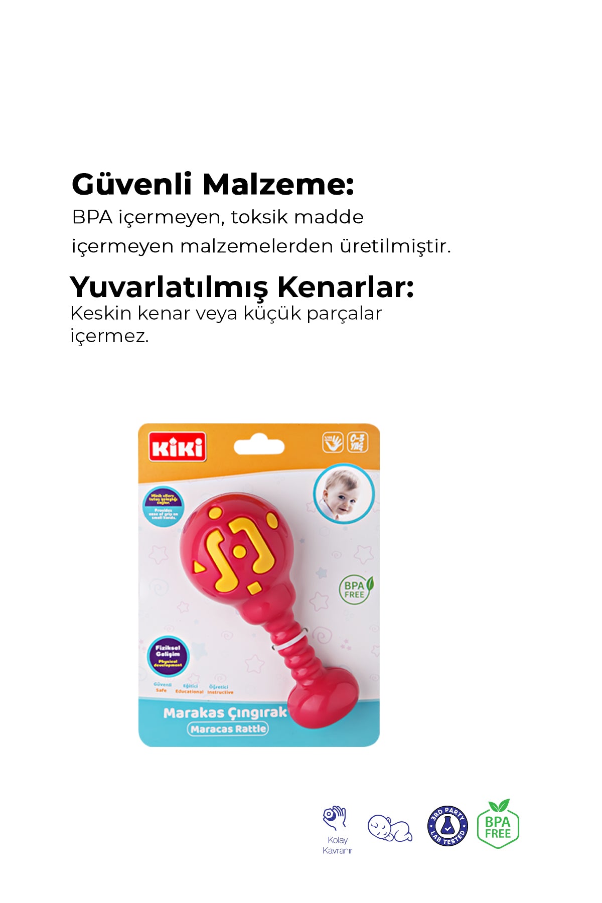 Marakas Çıngırak Turkuaz